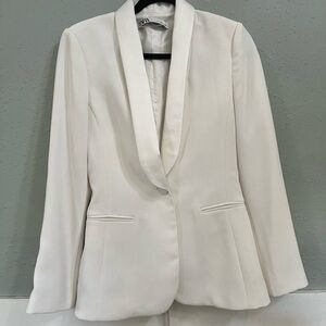 ZARA bridal suit jacket set. Jacket (M) Pants(S)